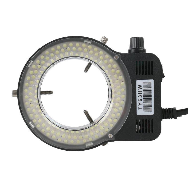 Photography Lighting Spotlight - Adjustable 144 LED Ring Light illuminator