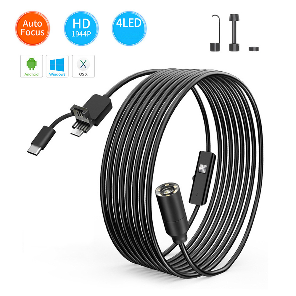 Photography Lighting Products - 3in1 Auto Focus Inspection Endoscope Camera