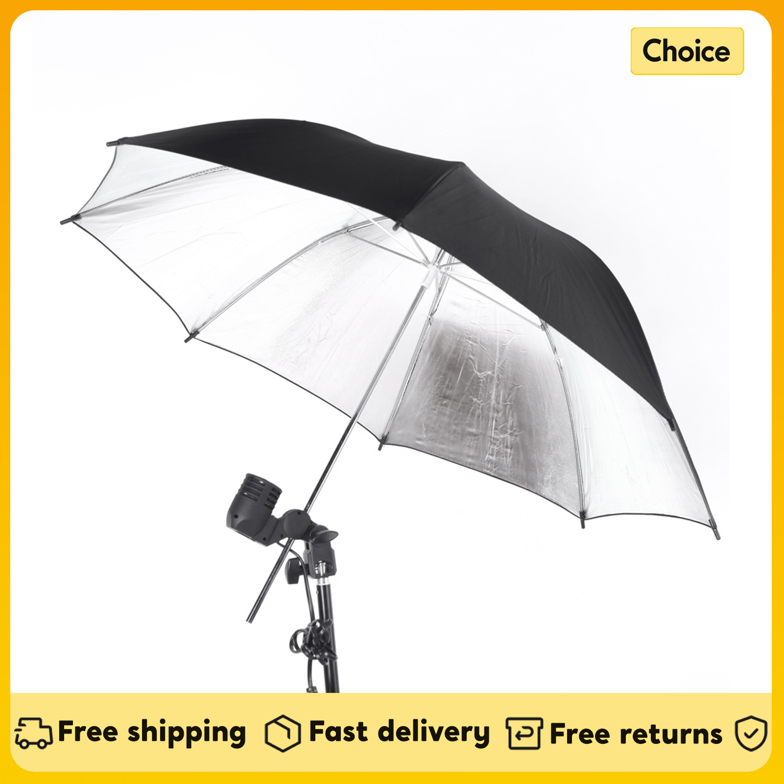 Photography Lighting With Umbrella - 83cm/ 33inch Studio Reflector Umbrella Studio