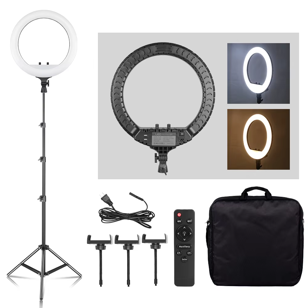 SH 18 Inch Knob Ring Light LED - Photography Lighting Wand avis et prix