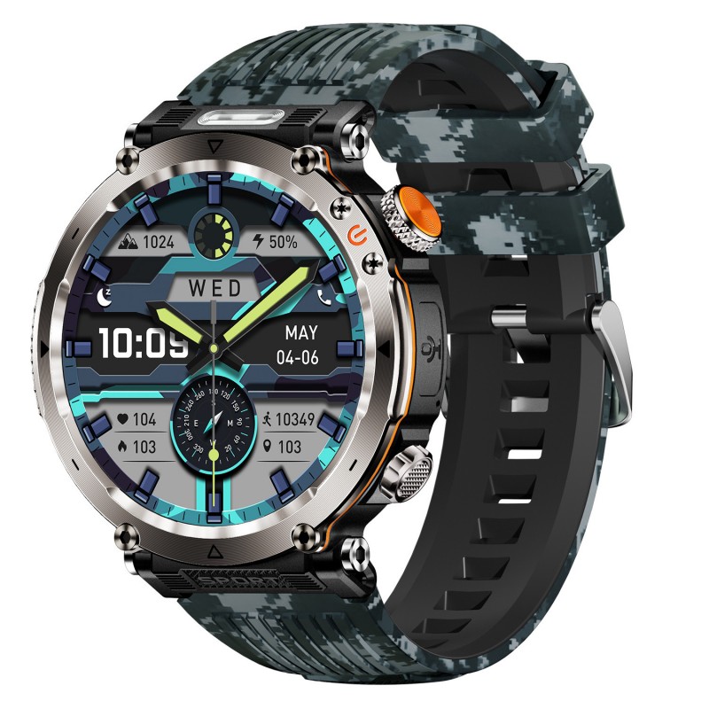 Flashlight Smart Watch Men BT  - Photography Lighting Assistant avis et prix