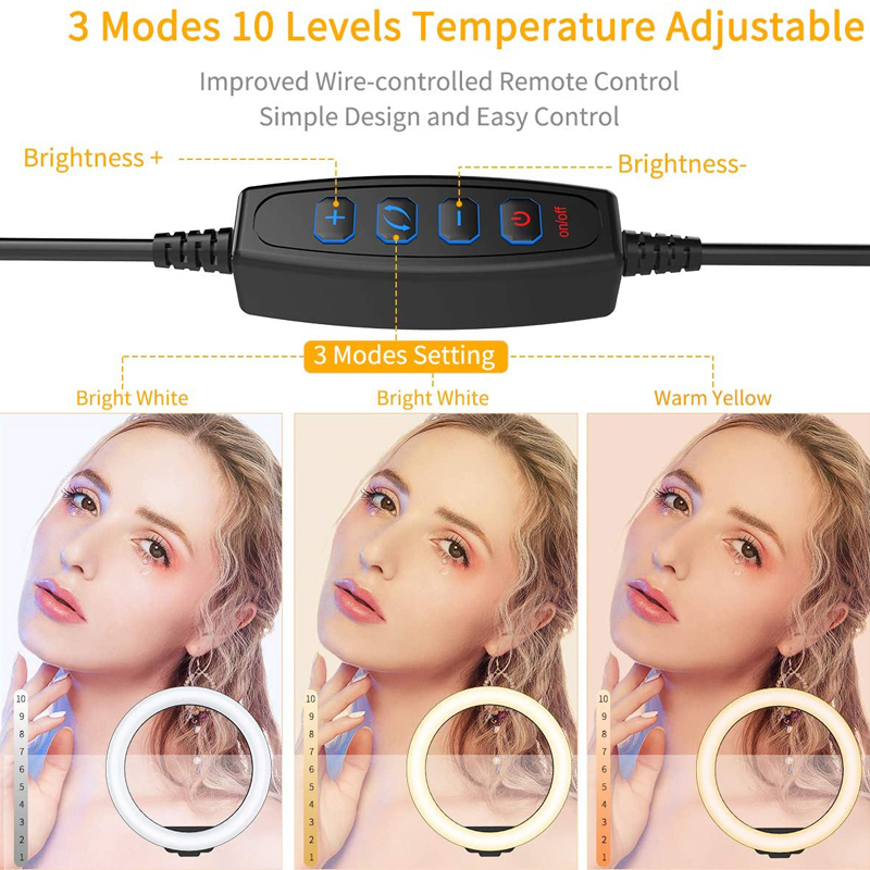 16/26/33cm Selfie Ring Light P - Photography Lighting Wand avis et prix