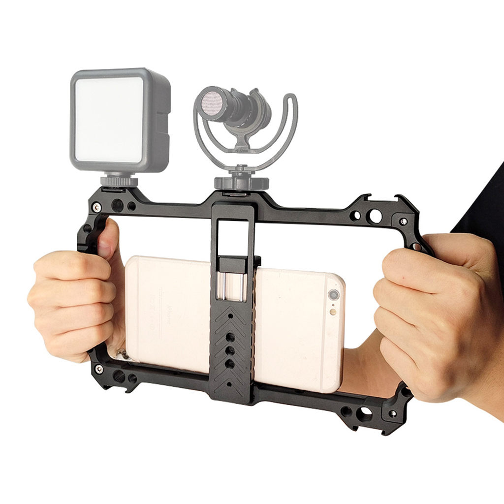 Universal Metal Phone Cage Rig - Photography Lighting Rig avis et prix
