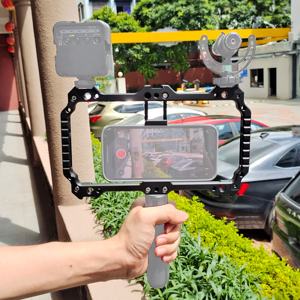 Universal Metal Phone Cage Rig - Photography Lighting Rig avis et prix