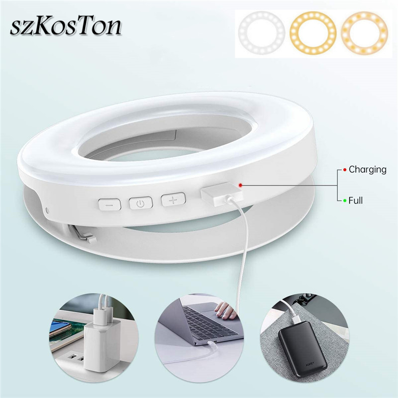 Portable LED Clip Ring Light 4 - Photography Lighting Wand avis et prix