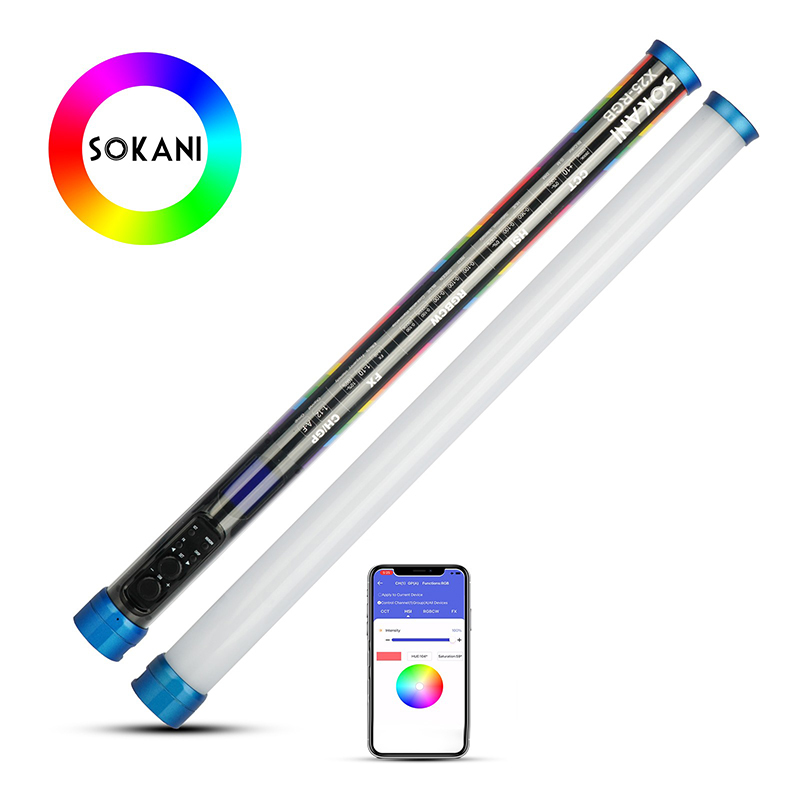 Sokani X25 RGB LED Video Light - Photography Lighting Wand avis et prix