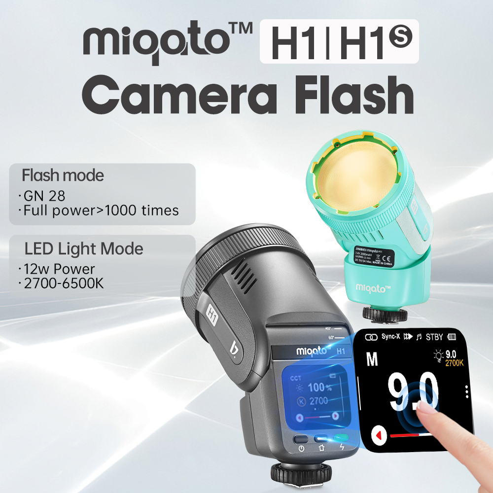 JINBEI H1 LED Camera Flash Out - Good Lighting In Photography avis et prix