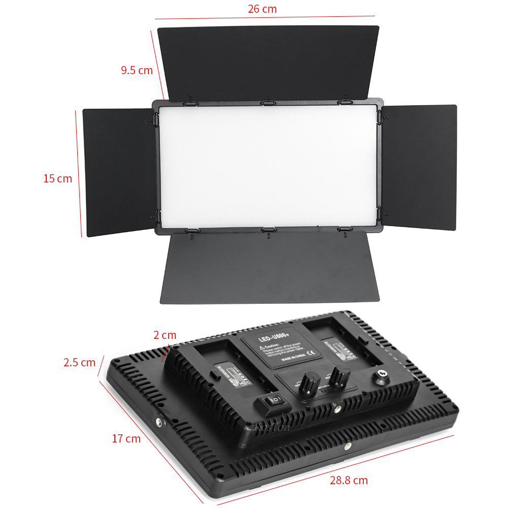 U800 LED Photo Studio Light fo - Video Light Panel Led avis et prix