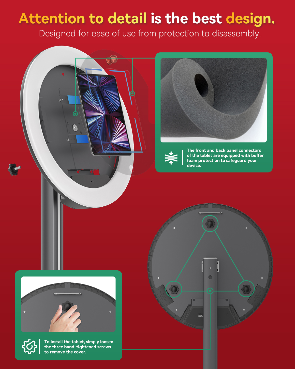 Portable ipad Photo Booth Mach - Photography Lighting Kit Rental avis et prix