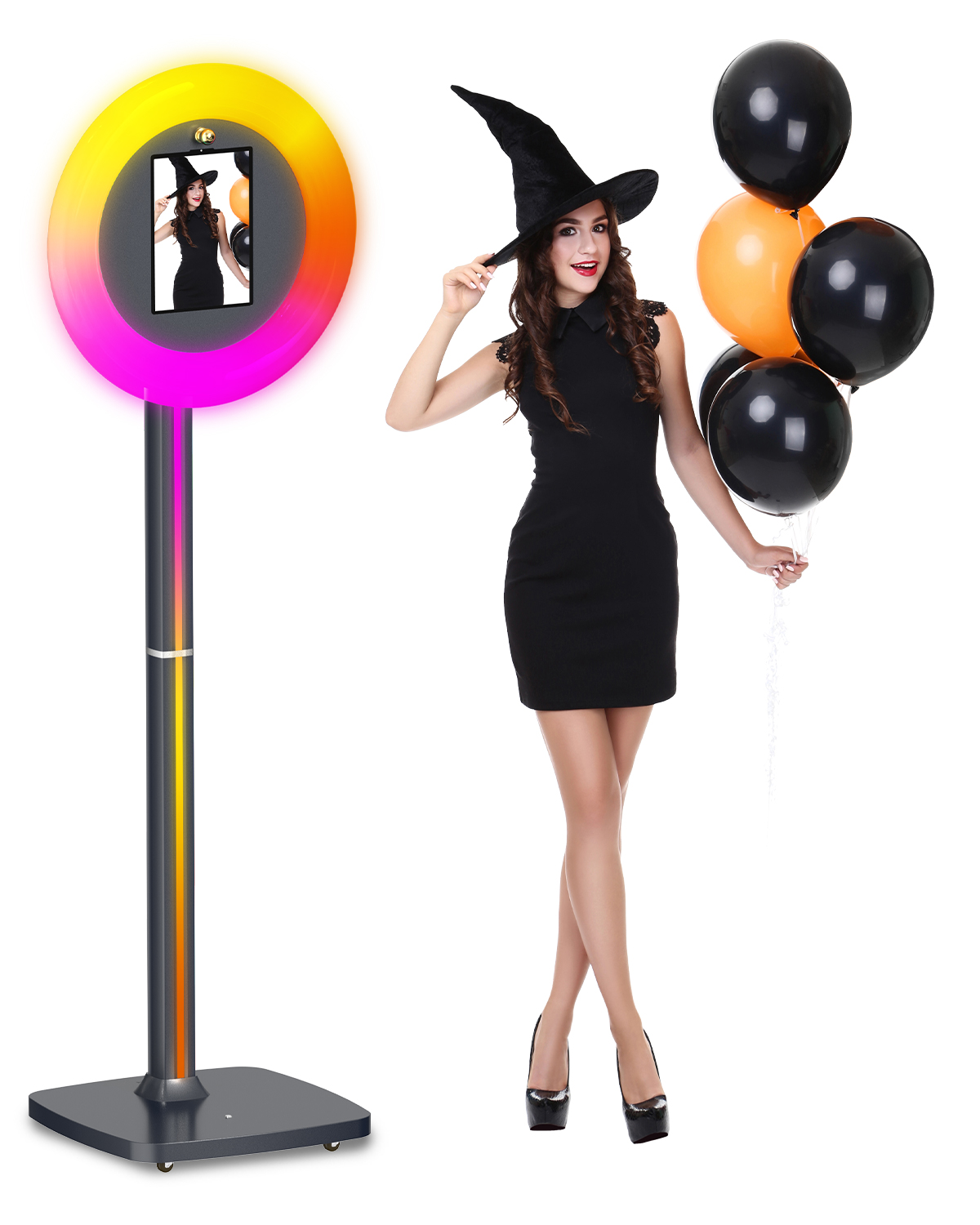 Portable ipad Photo Booth Mach - Photography Lighting Kit Rental avis et prix