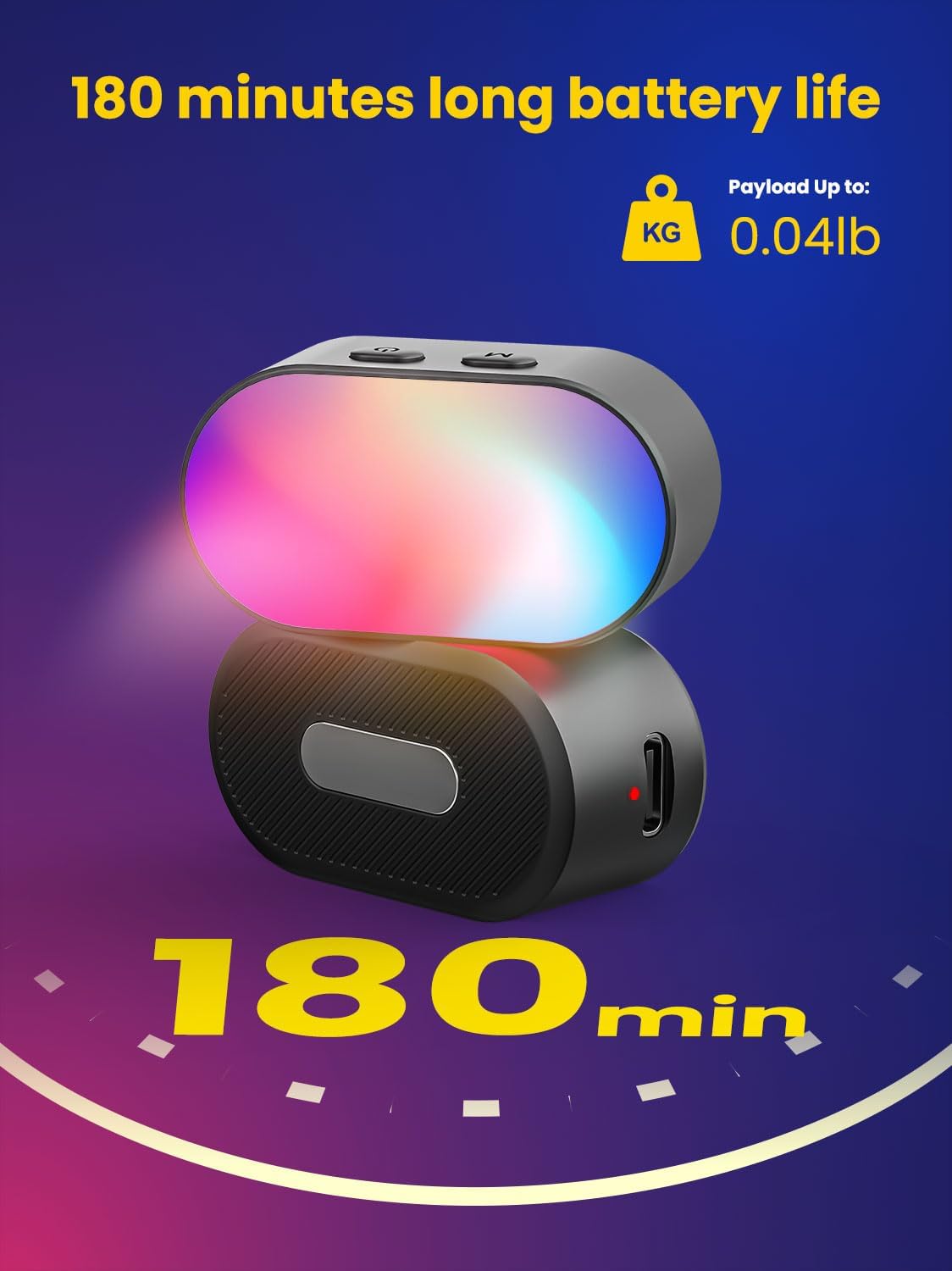 AOCHUAN Mini RGB Magnetic Fill - Photography Lighting Spotlight avis et prix