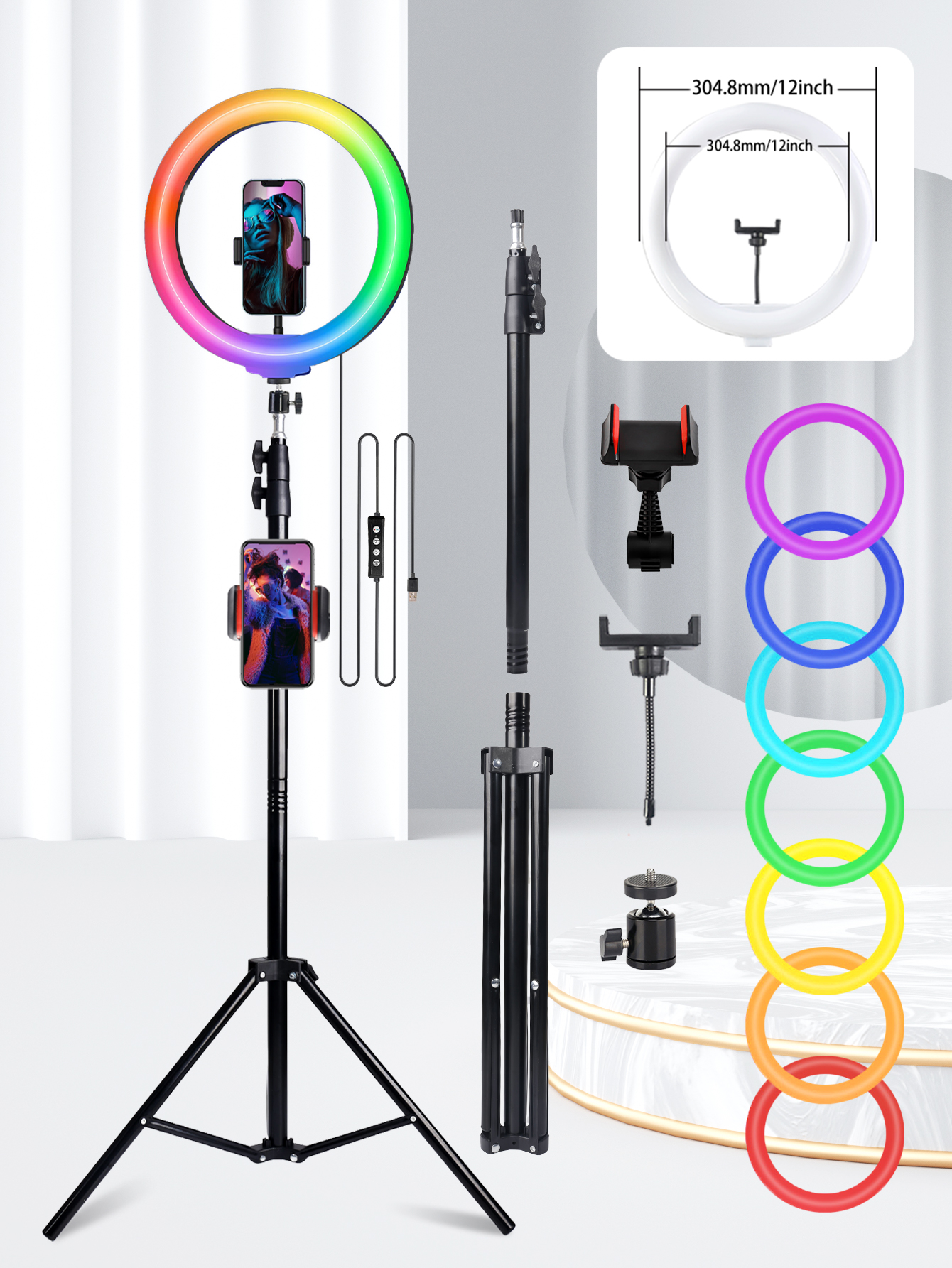 A 10 Inch Professional Selfie  - Photography Lighting Products avis et prix