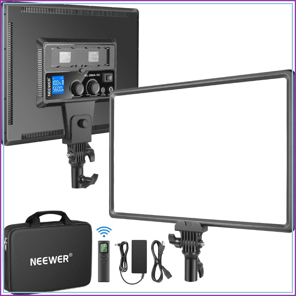 45W 4800Lux Dimmable Bi-Color  - Video Light Panel Led avis et prix