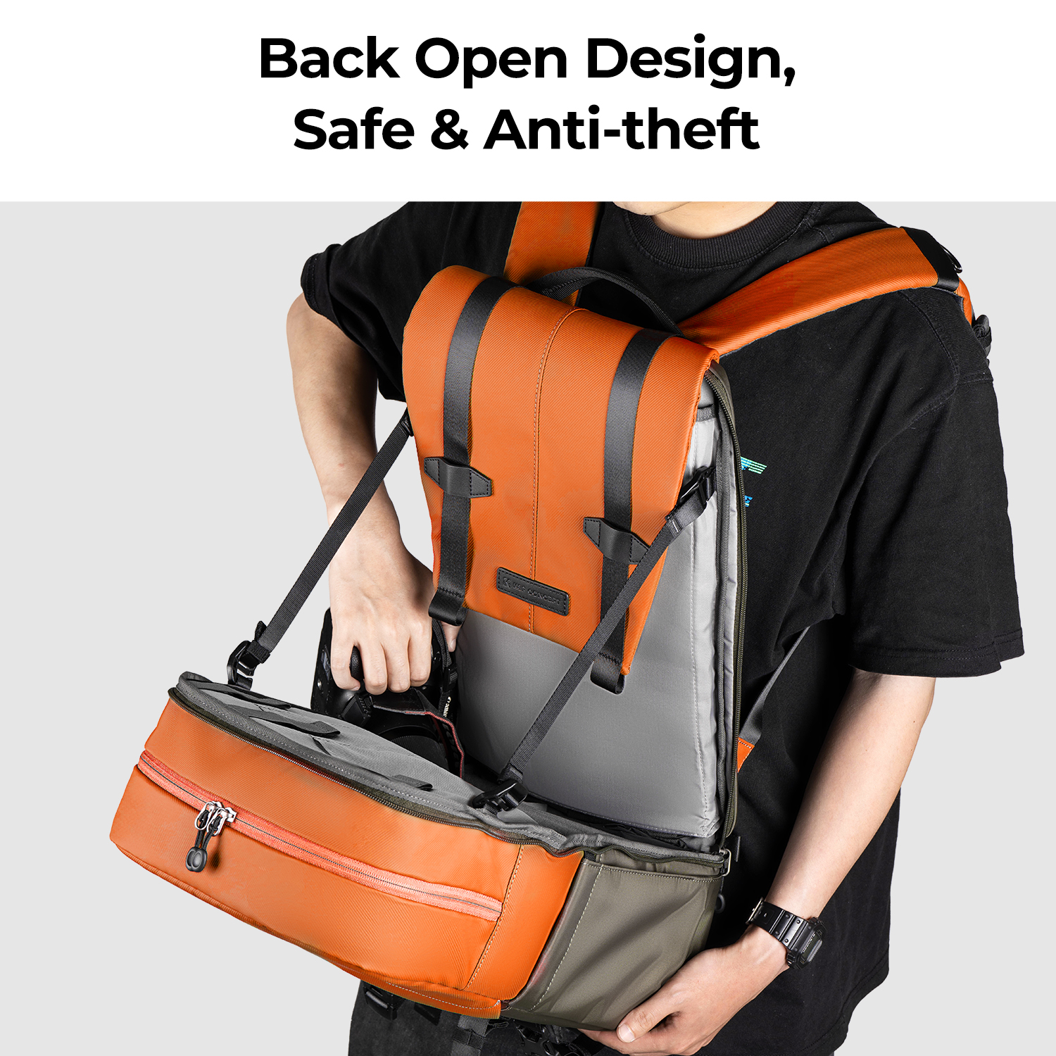 K&F CONCEPT Camera Backpack Tr - Photography Lighting Bag avis et prix