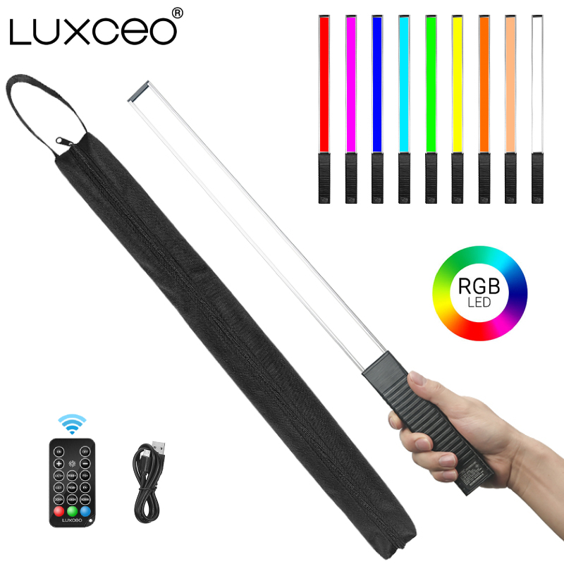 LUXCEO Q508A Handheld RGB Vide - Photography Lighting Wand avis et prix
