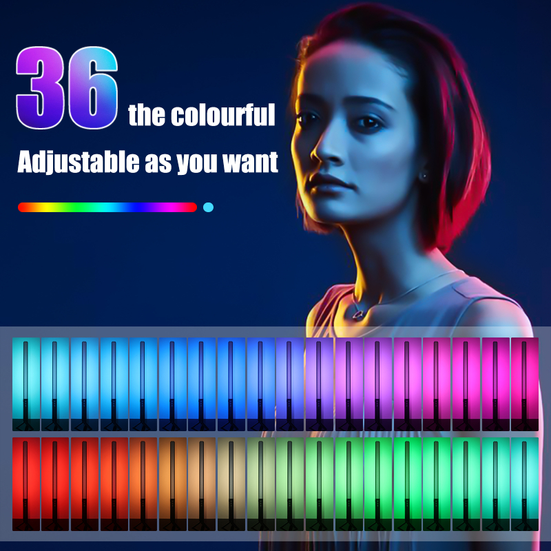 LUXCEO Q508A Handheld RGB Vide - Photography Lighting Wand avis et prix