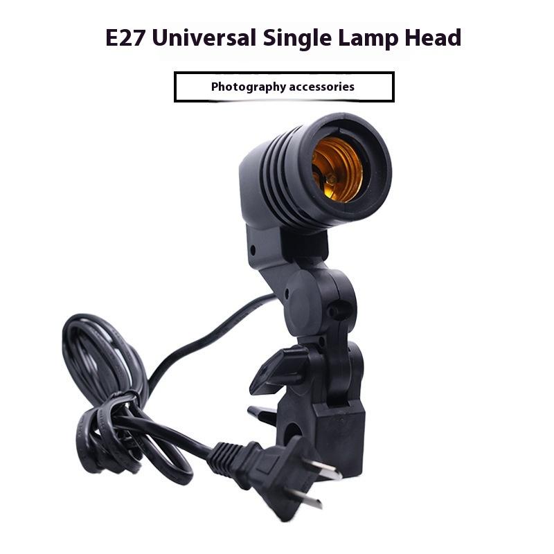Black 1.8M Cable Cord E27 Sock - Photography Lighting With Umbrella avis et prix