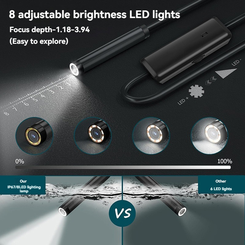 8mm Lens Industrial Endoscope, - Photography Lighting Products avis et prix