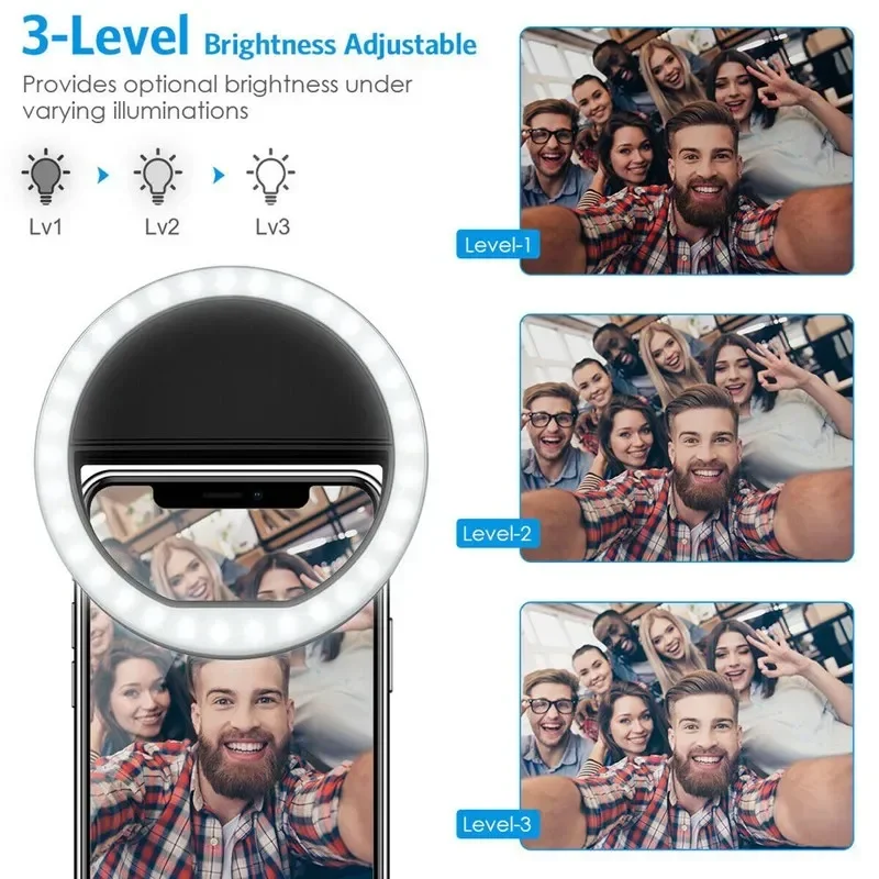 Selfie Light Clip On Light For - Photography Lighting Spotlight avis et prix