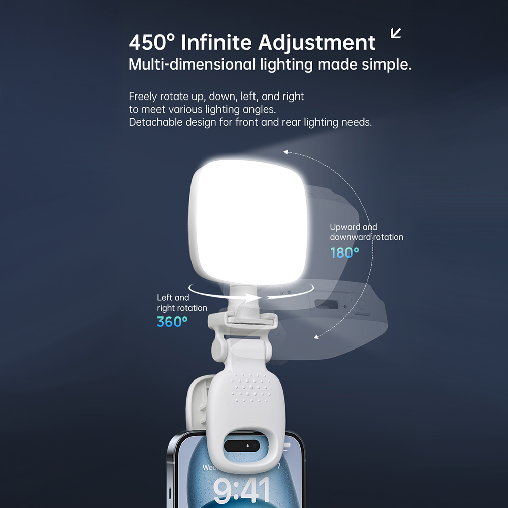Portable LED Selfie Light Came - Photography Lighting Spotlight avis et prix