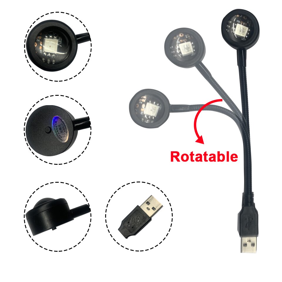 USB Charging LED Sunset Light  - Photography Lighting Lamp avis et prix