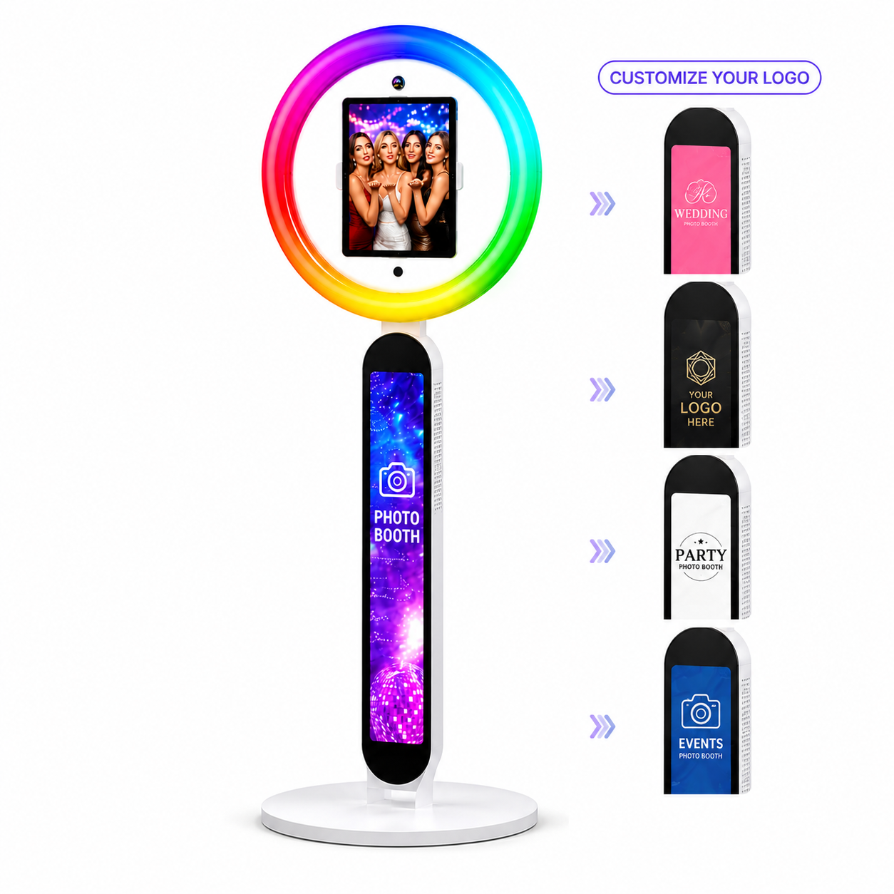 Portable iPad Photo Booth Stan - Photography Lighting Kit Rental avis et prix
