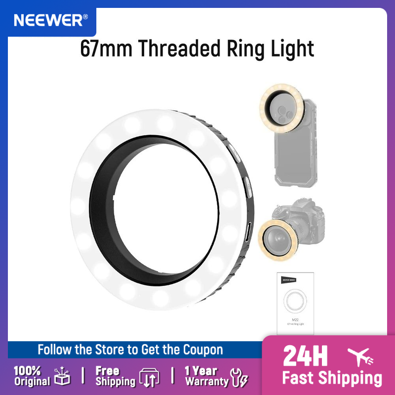 NEEWER Basics 67mm Threaded Ri - Photography Lighting Wand avis et prix
