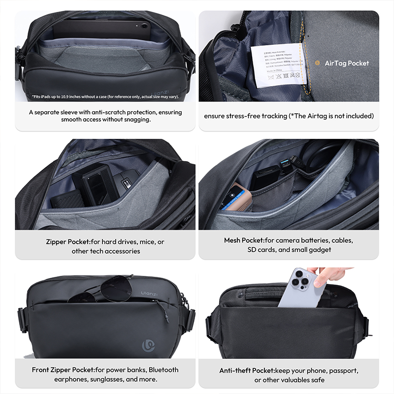 Ulanzi PB038 Travel Sling Bag  - Photography Lighting Bag avis et prix