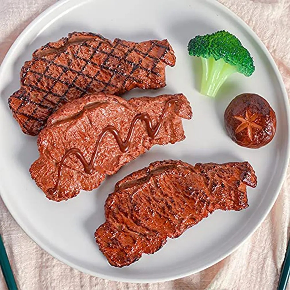 PVC Simulation Fake Steak Food - Good Lighting In Photography avis et prix