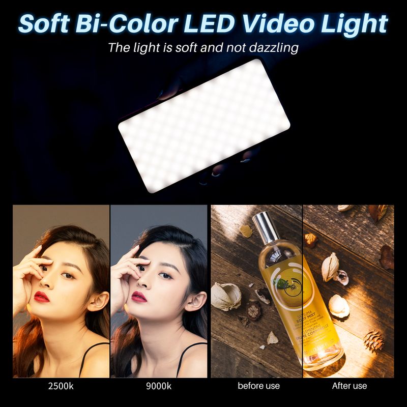 Ulanzi VL200 Soft Bi-Color LED - Video Light Panel Led avis et prix
