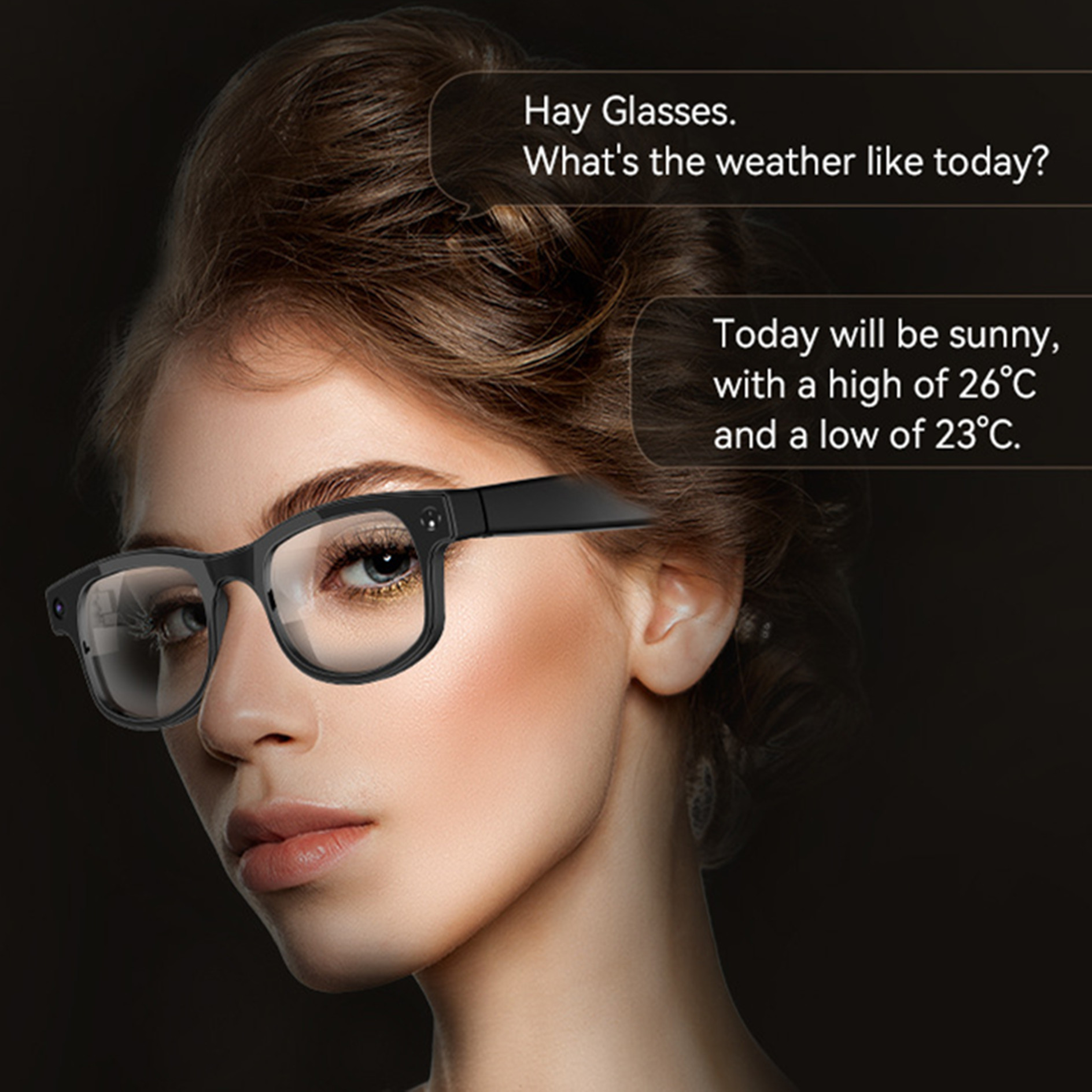 Smart Glasses AI Voice Photogr - Photography Lighting Assistant avis et prix
