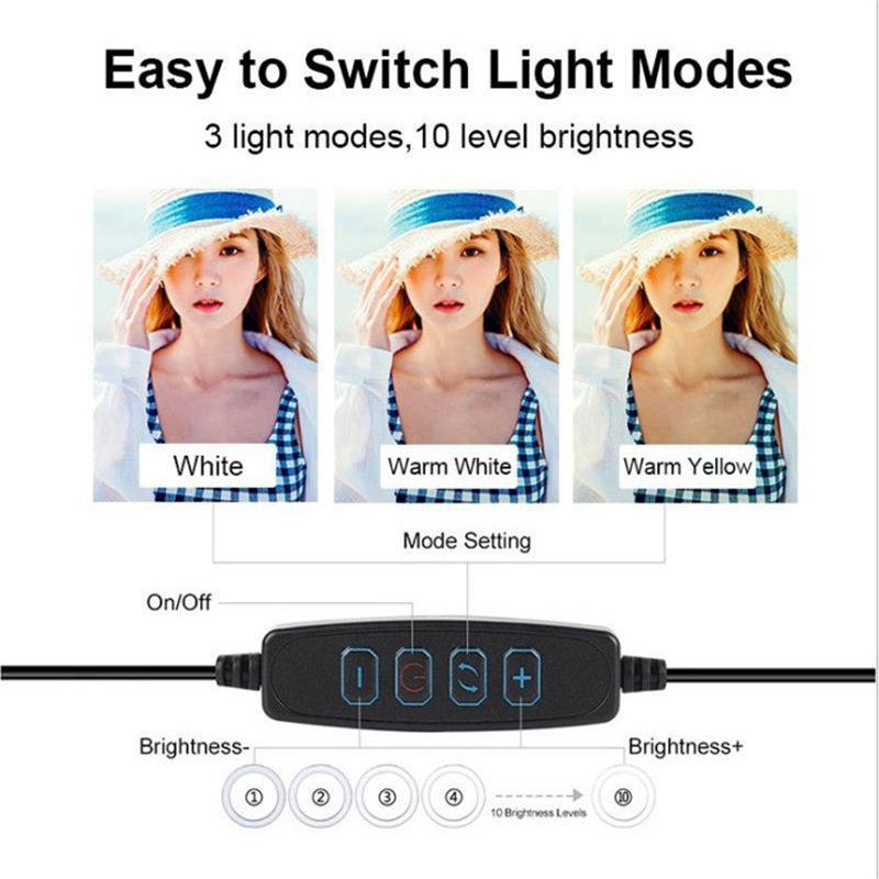 Dimmable Led Ring Light Profis - Photography Lighting Lamp avis et prix