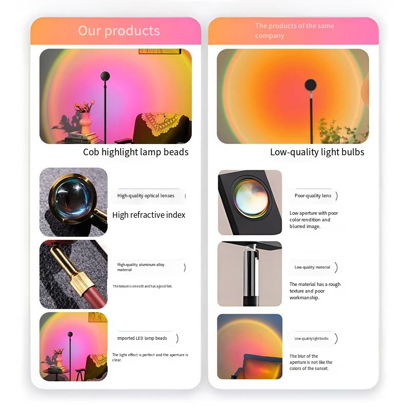 Sunset atmosphere floor lamp,  - Photography Lighting Assistant avis et prix