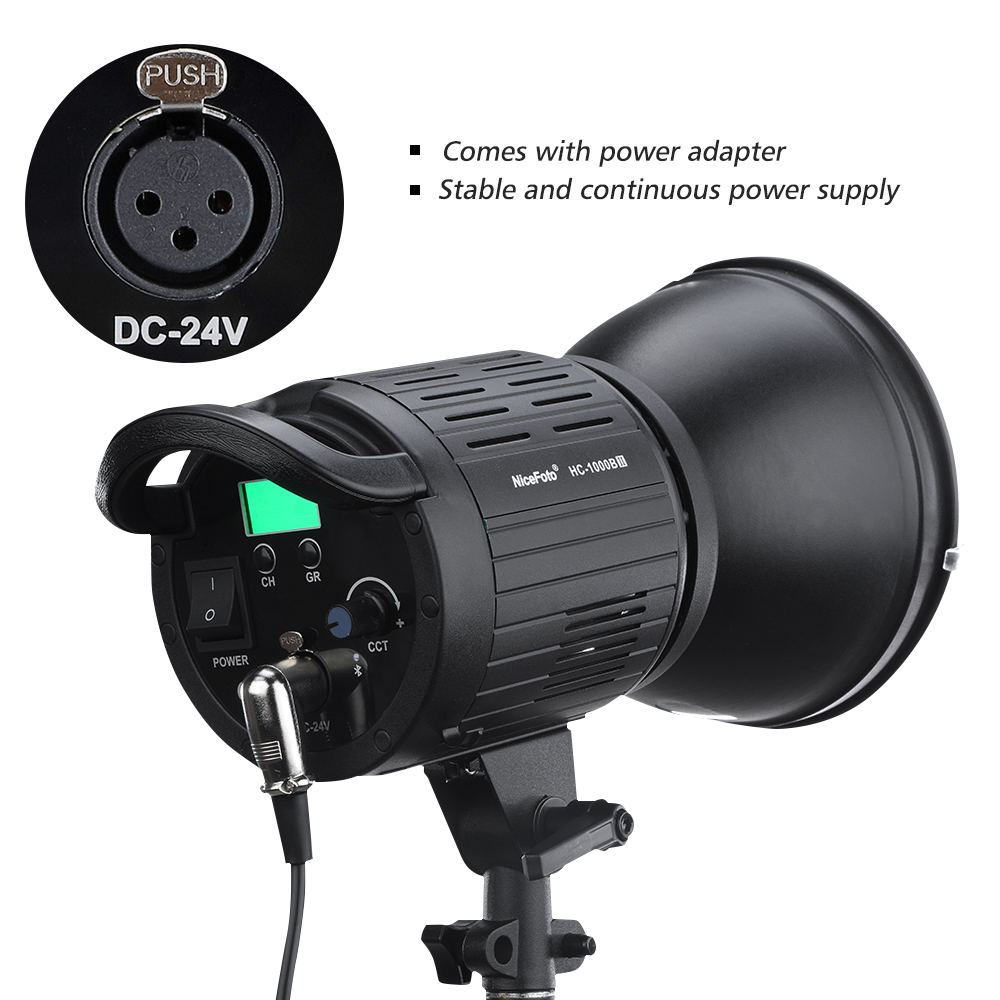 Adjustable Brightness NiceFoto - Photography Lighting Uk avis et prix