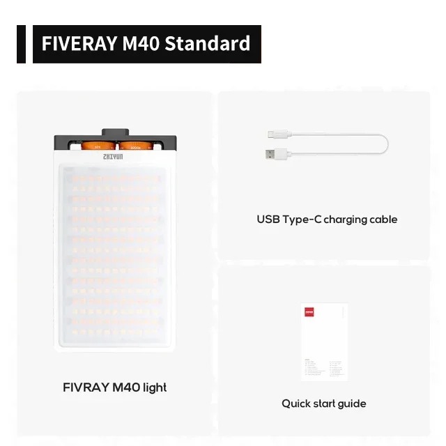 ZHIYUN LED Video Light FIVERAY - Video Light Panel Led avis et prix
