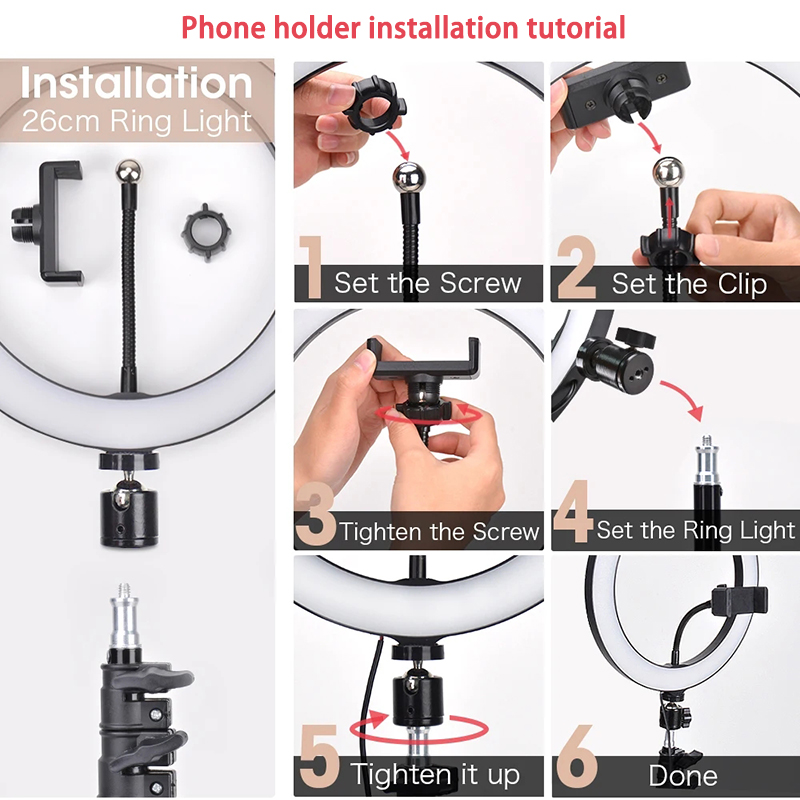 Video Light 16/26/33cm Selfie  - Photography Lighting Wand avis et prix