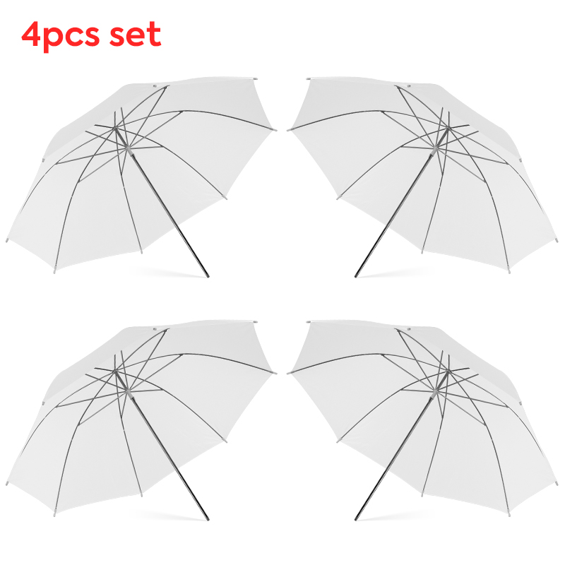 76 * 80cm X4 Transparent White - Photography Lighting With Umbrella avis et prix
