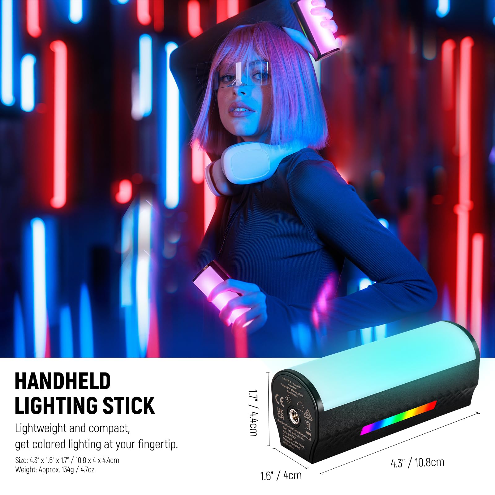 NEEWER Magnetic Handheld Light - Photography Lighting Wand avis et prix