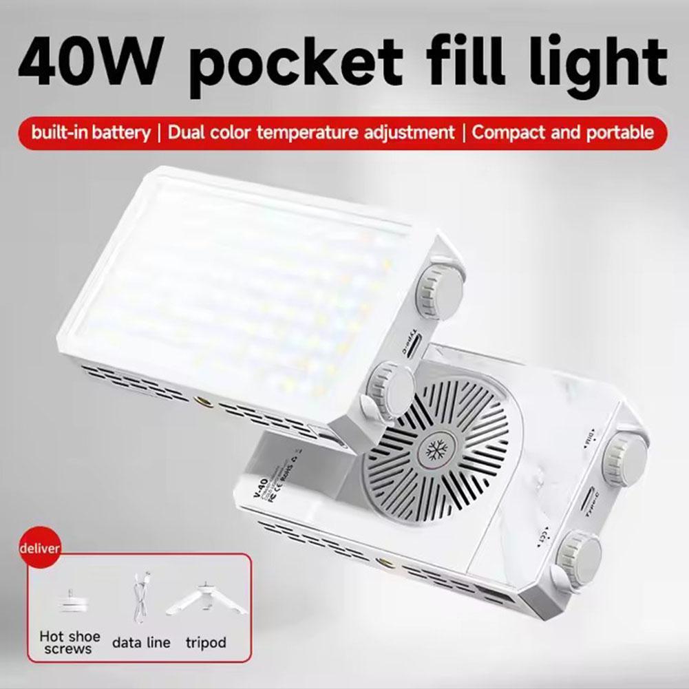 Customizable 40W LED Camera Li - Photography Lighting Lamp avis et prix