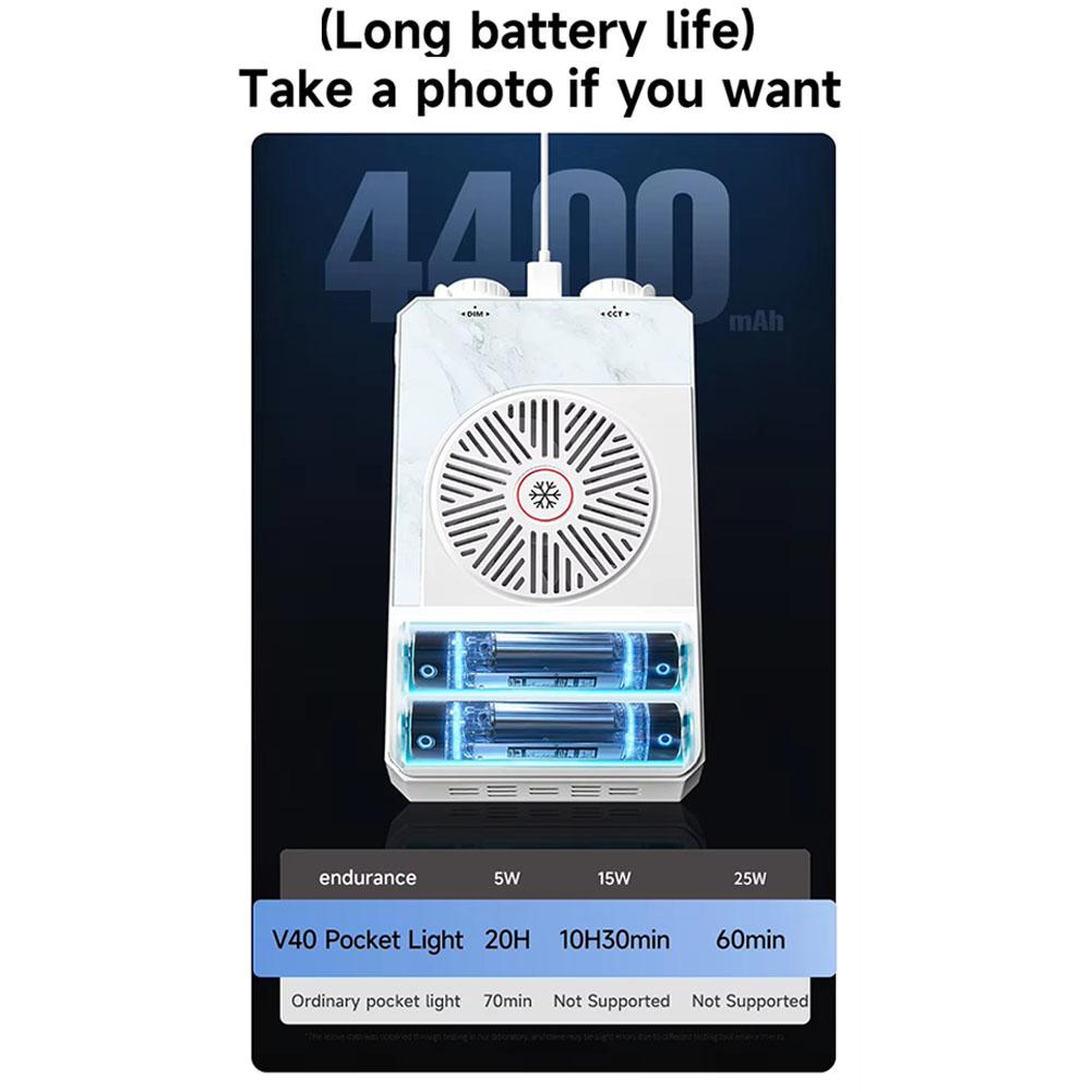 Customizable 40W LED Camera Li - Photography Lighting Lamp avis et prix