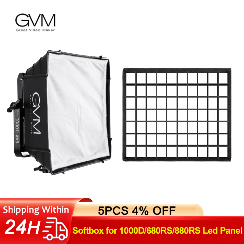 GVM Softbox Diffuser for 1000D - Video Light Panel Led avis et prix