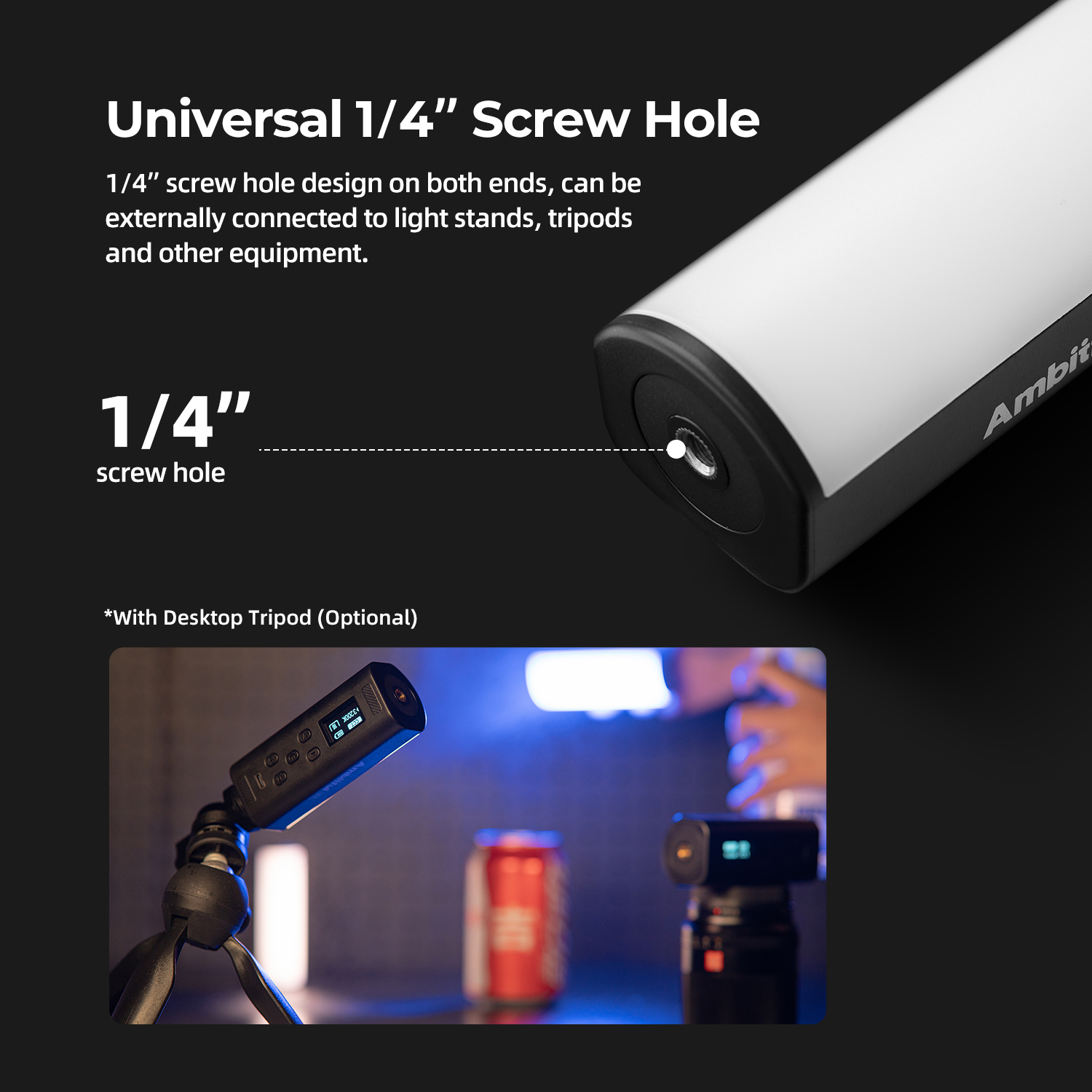 Ambitful K6 Mini RGB Photograp - Photography Lighting Wand avis et prix