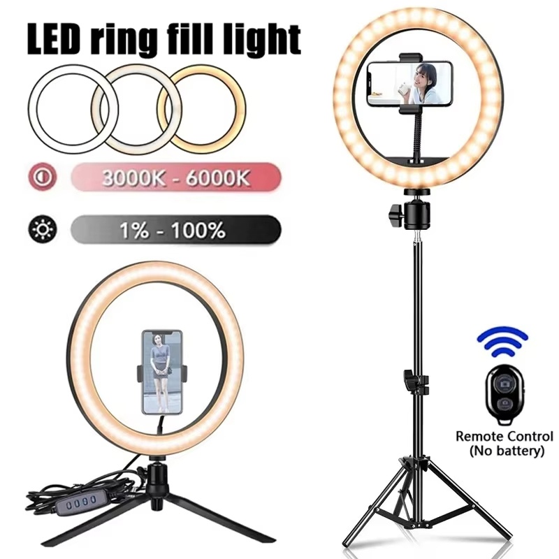 LED Selfie Ring Lighting Photo - Photography Lighting Wand avis et prix