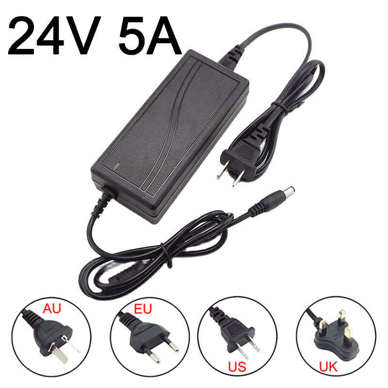 24V 5A 5000ma Power Supply AC  - Photography Lighting Products avis et prix