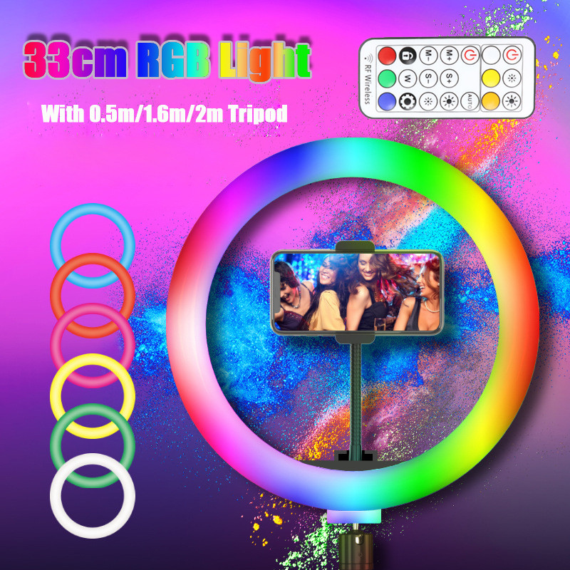 13inch RGB Led Selfie Ring Lig - Photography Lighting Wand avis et prix
