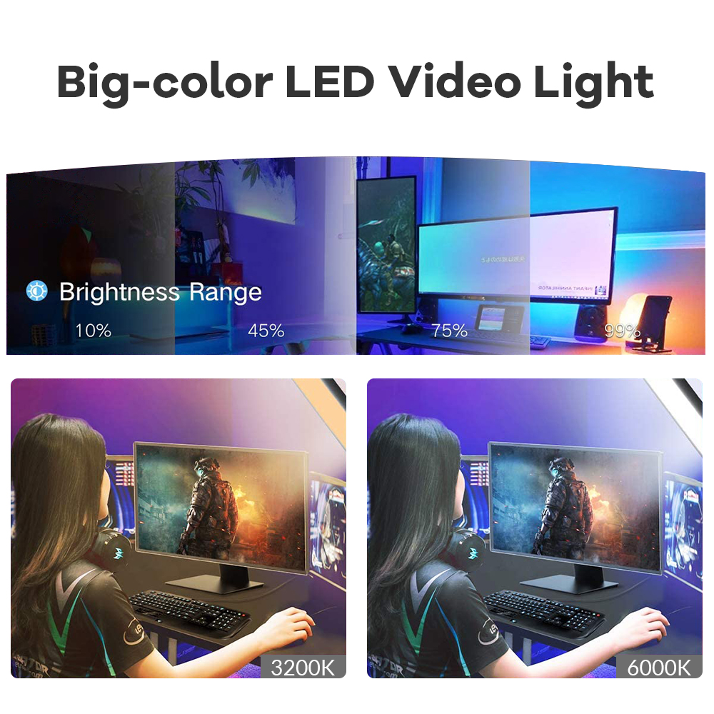 Dimmable LED Video Light Panel - Video Light Panel Led avis et prix