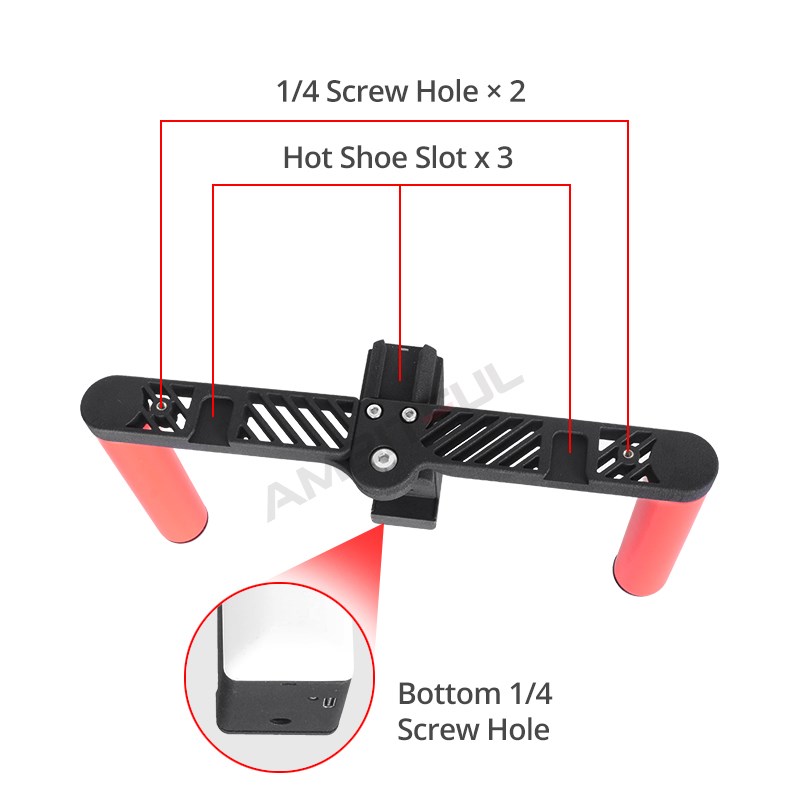Smartphone Video Rig Hand Grip - Photography Lighting Rig avis et prix