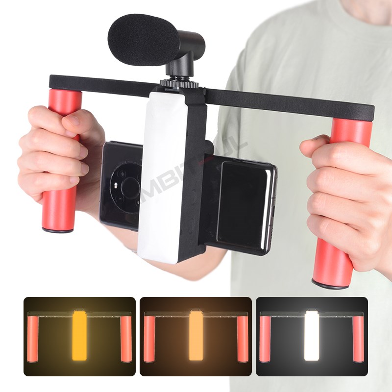 Smartphone Video Rig Hand Grip - Photography Lighting Rig avis et prix