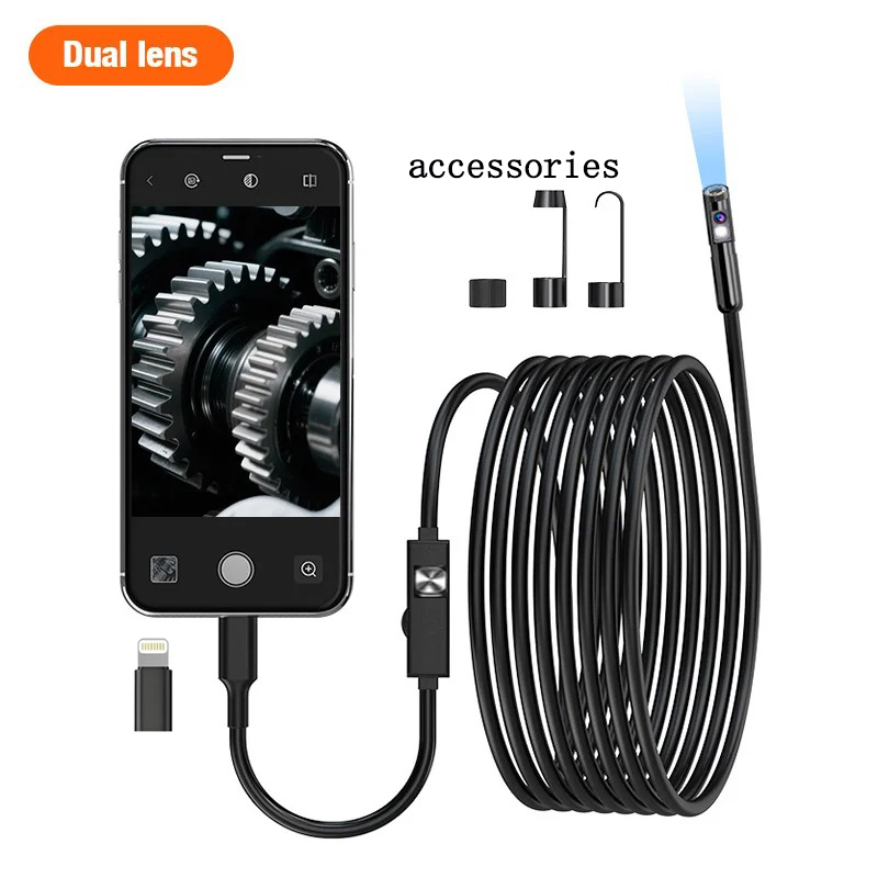 Single/Dual Lens Endoscope Cam - Photography Lighting Products avis et prix