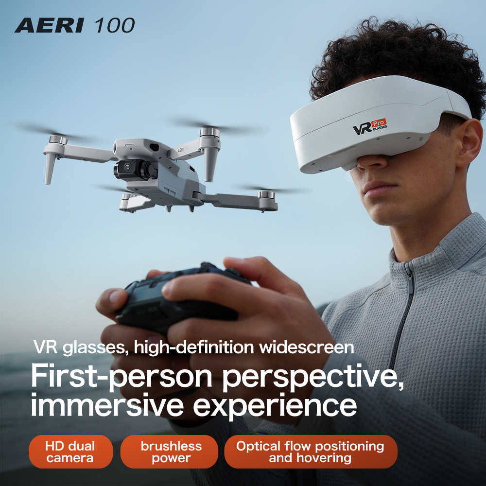 AERI 100 Drone with FPV VR Gog - Photography Lighting Learning avis et prix
